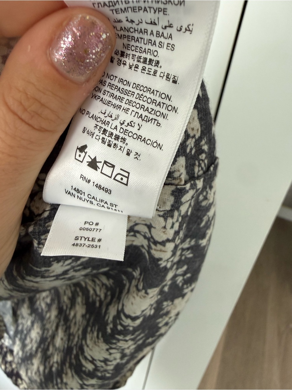 NWT! DÔEN Quinley Shirred Black Floral Cotton Voile Midi Dress / Medium 🌼 - Picture 8 of 8